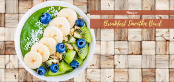 breakfast smoothie bowl